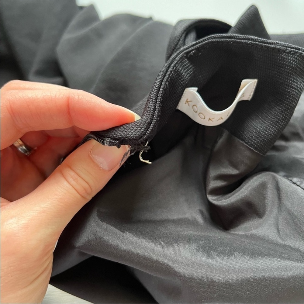Kookai Black Tie-Waist Trousers - Picture 10 of 11
